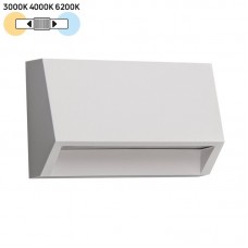 Φωτιστικό Επίτοιχο LED 2W 230V 160lm CCT Polycarbonate Λευκό IP65 3-97808